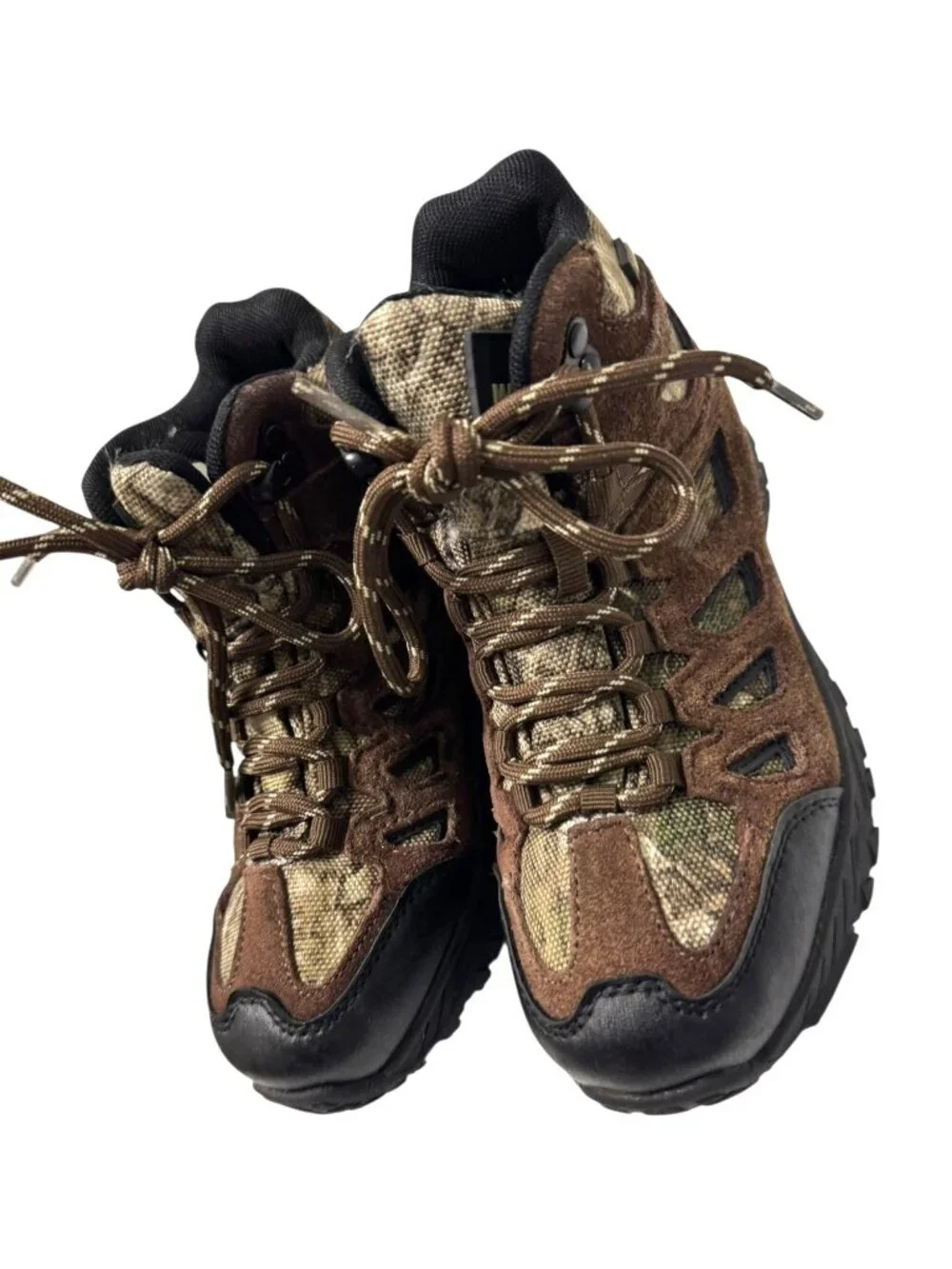 Magellan‎ Outdoors Boys Waterproof Camo Hiking Boots Size 2